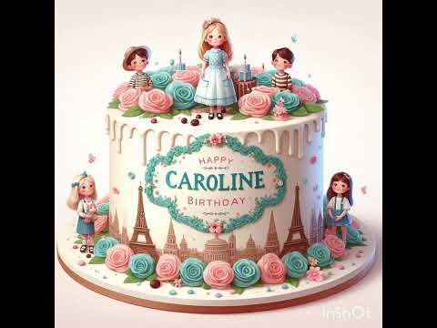Caroline hat Geburstag