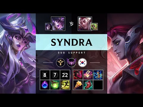 Syndra Support vs Rakan - KR Master Patch 25.17
