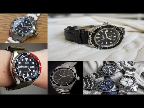 Top 5 Dive Watches under $300 | Seiko SKX007, Tisell Marine Diver, Orient Mako USA II