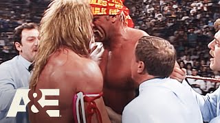 WWE Biography: Hulk Hogan &amp; Ultimate Warrior Rivalry - The UNTOLD Story | A&amp;E