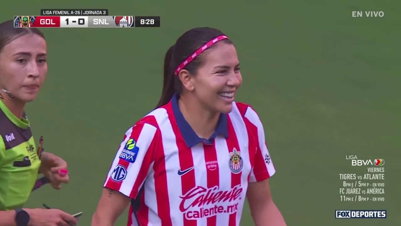 💪 GOLAZO Alicia Cervantes | Chivas 1-0 Atlético San Luis | Apertura 2026 | Liga MX Femenil