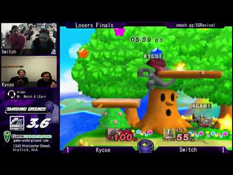 SG Revival PM - GVS | Kycse (Charizard) vs. Switch (Wolf) - Project M LF