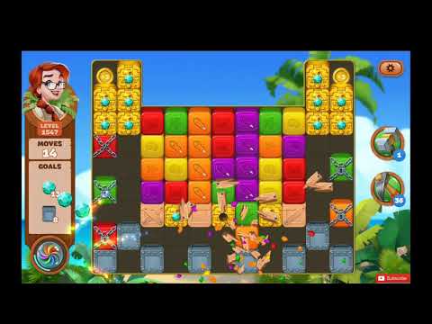 Lost Island Blast Adventure Level 1547 NO BOOSTERS - A S GAMING ✔