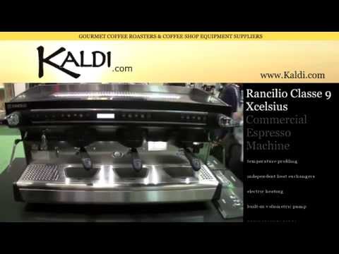 Rancilio Classe 9 Xcelsius Commercial Espresso Machine - Kaldi.com