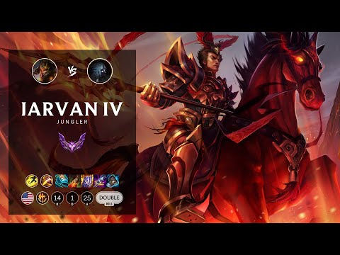 Jarvan IV Jungle vs Kindred - NA Master Patch 12.11