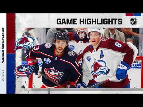 Avalanche @ Blue Jackets 11/5 | NHL Global Series 2022