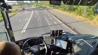 Bus Driving POV | Route 273 Värnamo - Ljungby | Scania InterLink