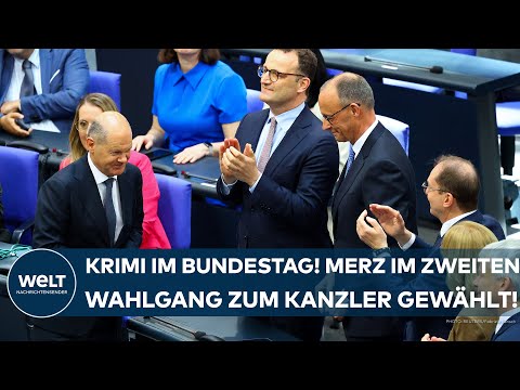 DEUTSCHLAND: Drama im Bundestag! Friedrich Merz nach dem zweiten Durchgang zum Kanzler gewählt!