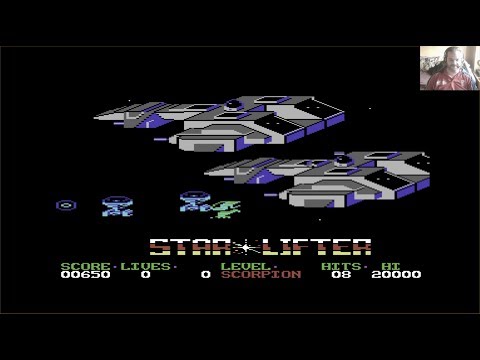 Lukozer Retro Game Review 396 - Star Lifter - Commodore 64