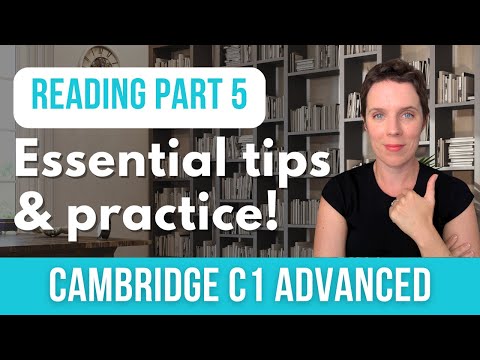 Cambridge C1 Advanced Reading Part 5 - Multiple Choice -