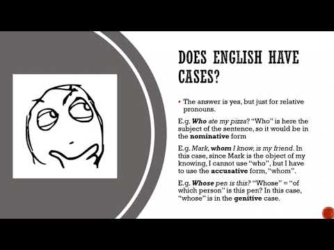 Lecture 08 / 25 - Nouns in Latin