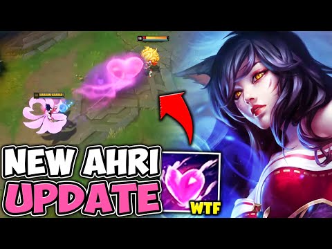 NEW AHRI UPDATE SHOOTS A GIANT HEART NOW?! (YOU WON'T BELIEVE THESE VISUALS)