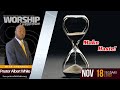 Worship Livestream 18 November 2023