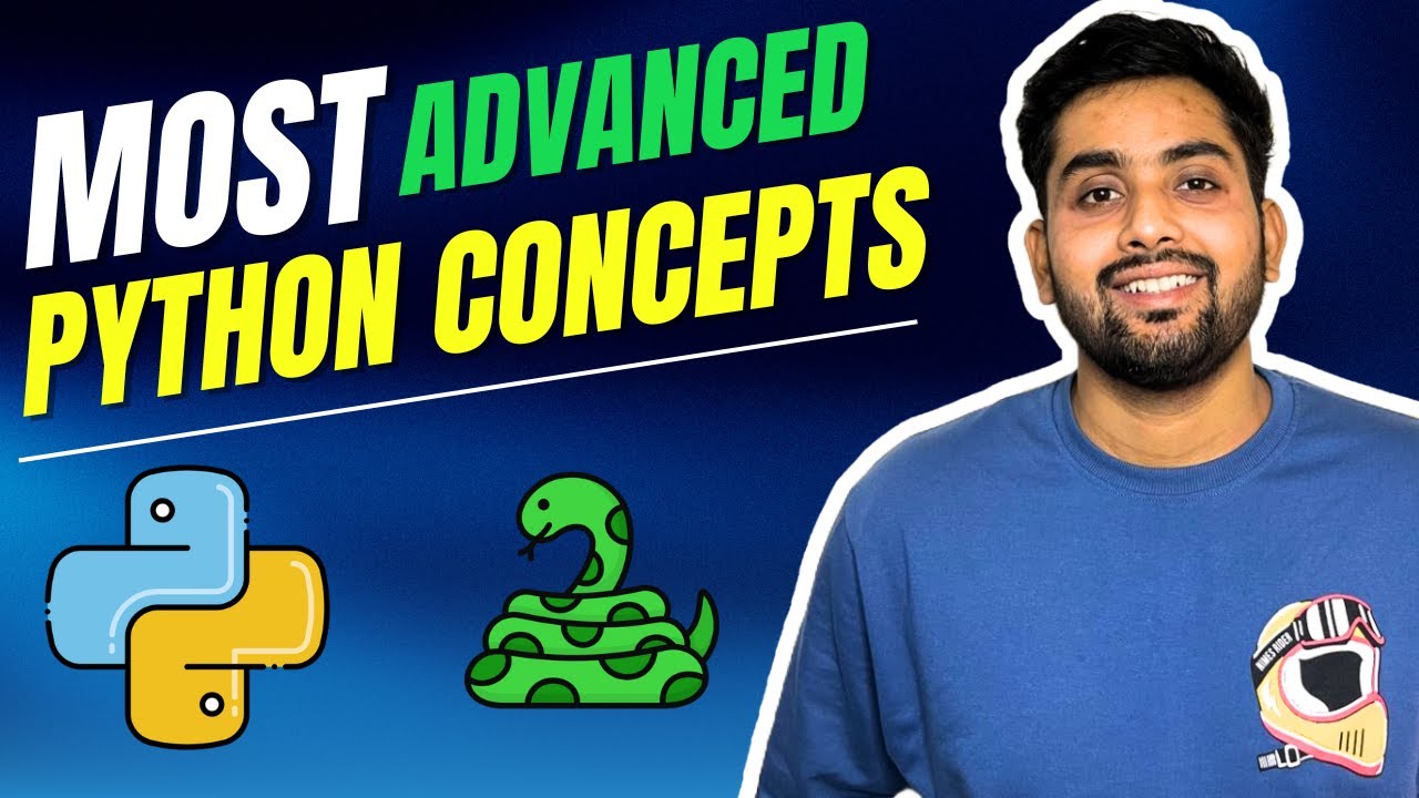 PYTHON Developers Need To Know These 7 ADVANCE Concepts