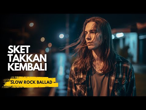 Takkan Kembali - Sket | Slow Rock Cover & Karaoke Version (Emotional 90s Rock Ballad)