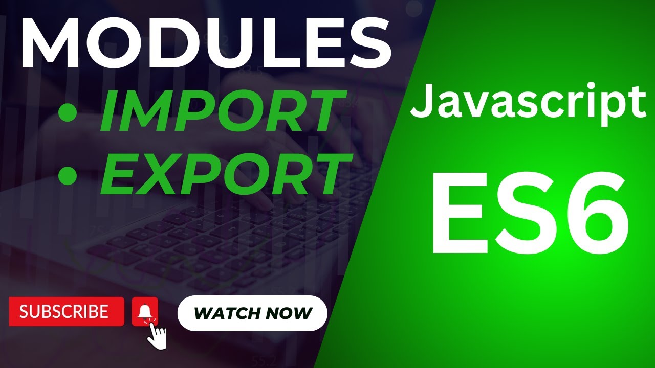 JavaScript ES6 Modules Crash Course: Master Export & Import in 10 Minutes!