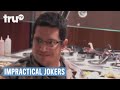Impractical Jokers Guys Steal Food Off People S Plates At Buffet