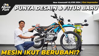 Download lagu DETAIL KAWASAKI KLX150 2024! CRF150 & WR155 PANIK?! | MotoFun Indonesia mp3