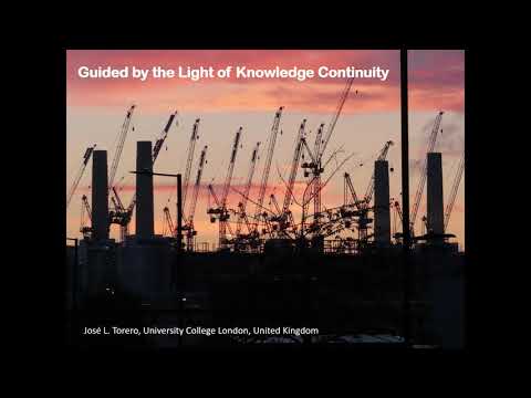 UoE SFPE evening talk with: Prof José L. Torero "Guided by the light of knowledge continuity"