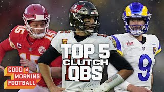 Top Five QBs in the Clutch by NFL