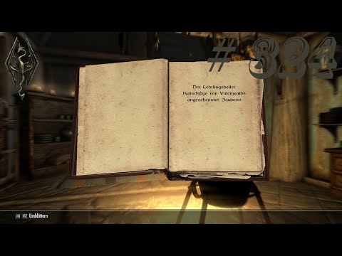 Let's Play TES V - Skyrim (AE) # 324 [DE] [1080p60]: Das Handbuch für den Lehrling