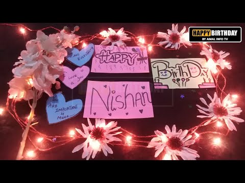 Happy Birthday Nishan Whatsapp Status | HBD Nishan Whatsapp Status | Amal Info TV