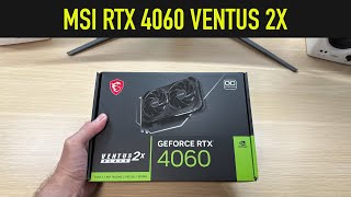 MSI GeForce RTX 4060 VENTUS 2X BLACK 8G OC (912-V516-092) купить в