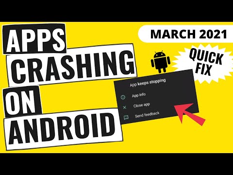 Apps CRASHING Android - How to Fix EASILY - (2 methods)