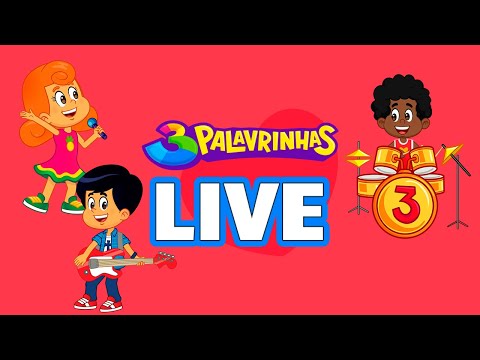 Maratona 3 Palavrinhas! Mix de Muita Música e Desenho Animado ✨💛