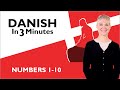Learn Danish - Numbers 1-10