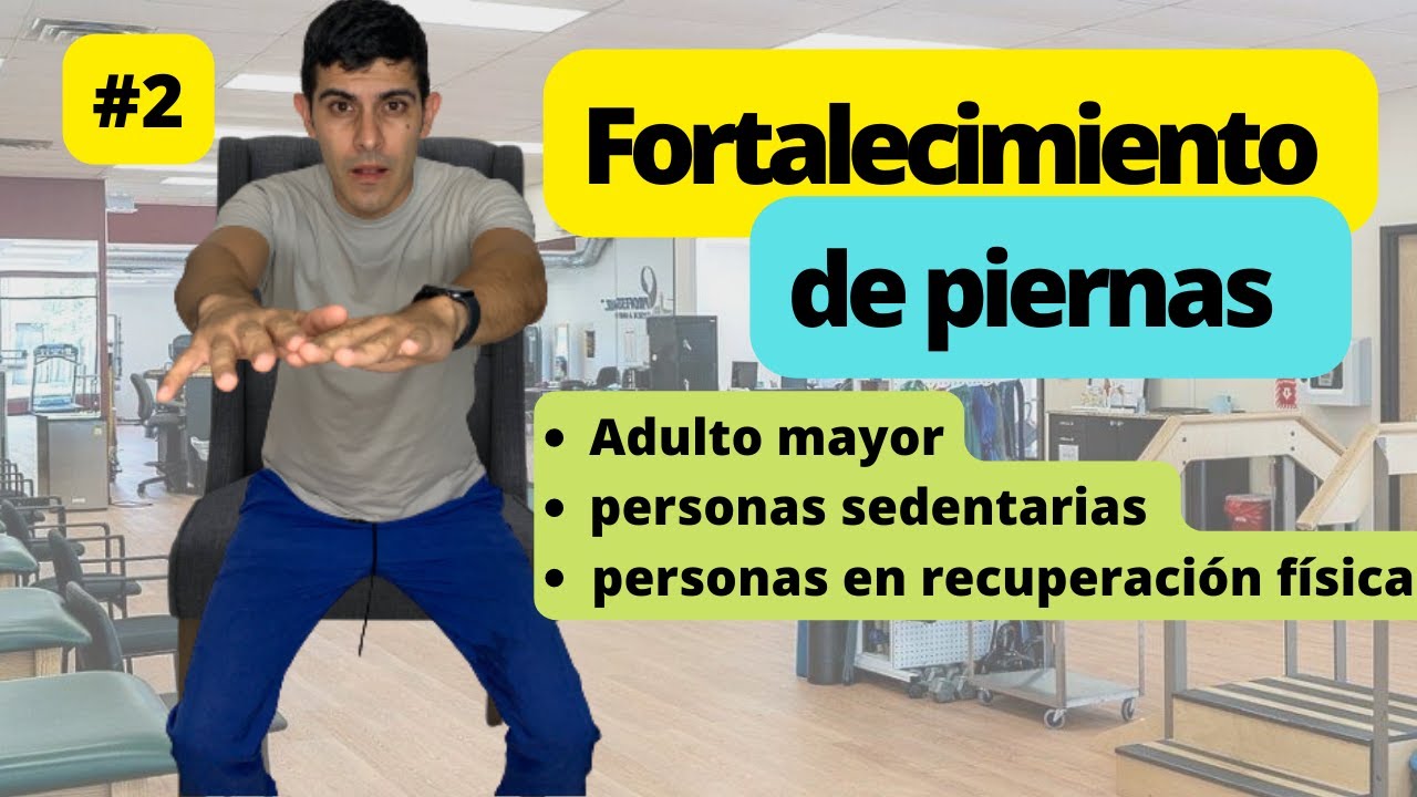 Debilidad en las piernas por el envejecimiento o el sedentarismo