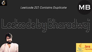 Download the video "2. Leetcode 217. Contains Duplicate : JAVA"