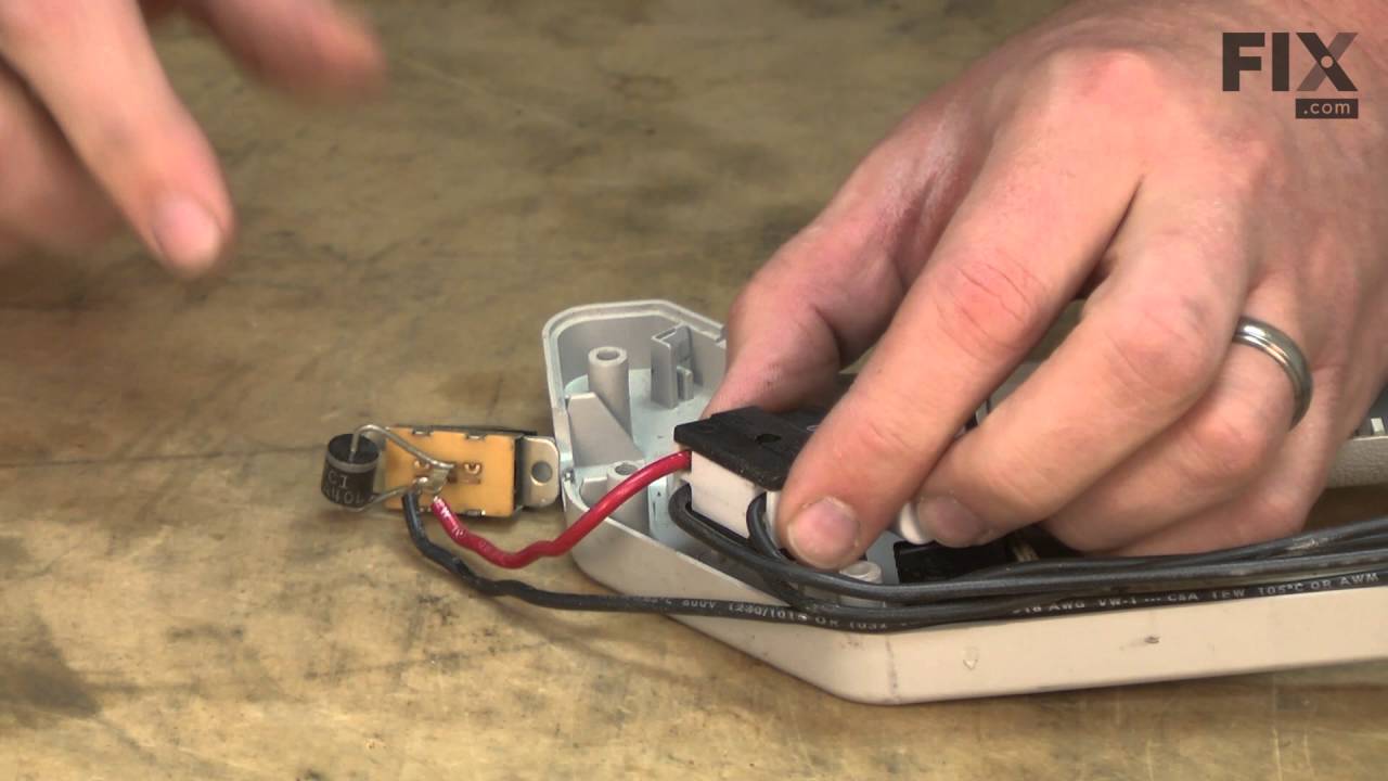 Replacing the Two-Speed Switch Assembly