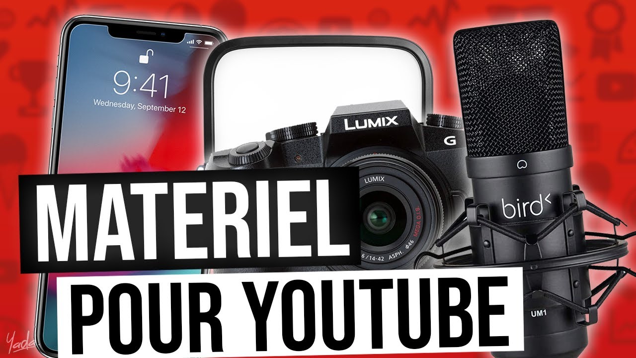 MATÉRIEL POUR COMMENCER YOUTUBE PAS CHER (Micro, caméra, lumière)
