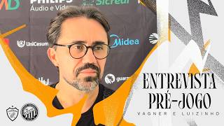 Entrevista |Pré-jogo Londrina x Operário - final do Campeonato Paranaense - Vagner e Luizinho Lopes