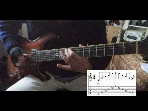 Steve Vai style 4ths & 5ths C Lydian Arpeggio Lick (with tabs) - DP's Guitar Encyclopedia