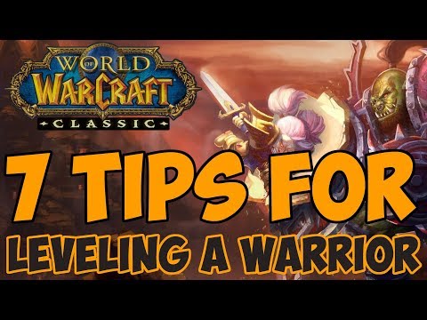 7 Tips for Leveling Your Warrior in Classic