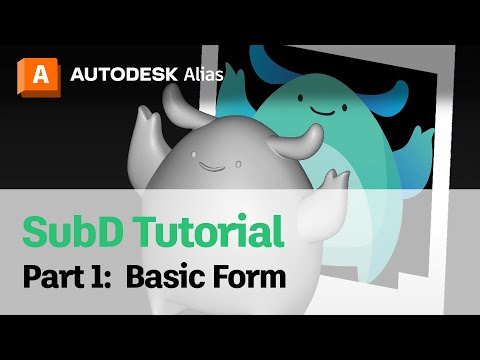 Intro to SubD Modeling, Part 1: Basic Form in Alias