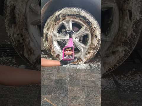 Meguiars Hot rims wheel &Tire cleaner#viralshorts#detailing