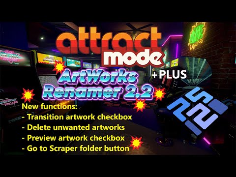 Attract-Mode Plus ArtWorks ReNamer 2.2