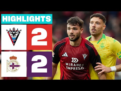CD MIRANDÉS 2 - 2 RC DEPORTIVO I HIGHLIGHTS LALIGA HYPERMOTION