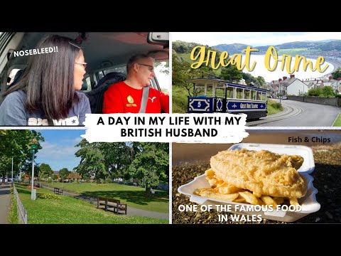 A DAY IN MY LIFE WITH MY BRITISH HUSBAND | GREAT ORME & PRESTATYN IN WALES Rosemary Soriano Williams