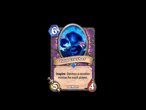 Void Crusher Sounds - Hearthstone The Grand Tournament