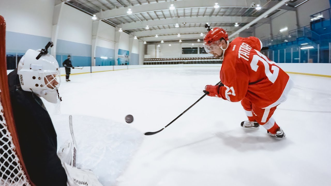 La blonde de Tomas Tatar diffuse cette vidéo sur INSTAGRAM.