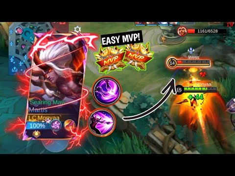 MAININ INI HERO DIJAMIN EASY MVP😉 | GAMEPLAY MARTIS - MOBILE LEGENDS INDONESIA