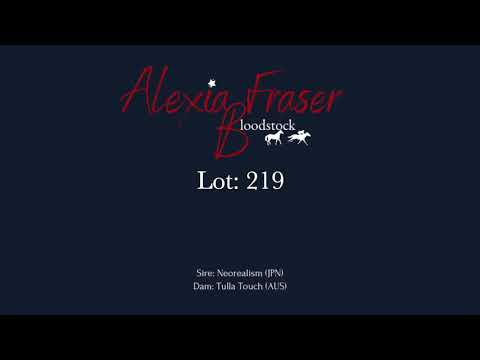 Lot 219- 2021 Gold Coast National Weanling Sale