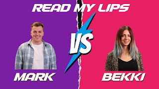 "Golf Course ⛳... DUMBLEDORE!? 🧙♂️" | Mark vs Bekki | Read My Lips Challenge | AAG IT