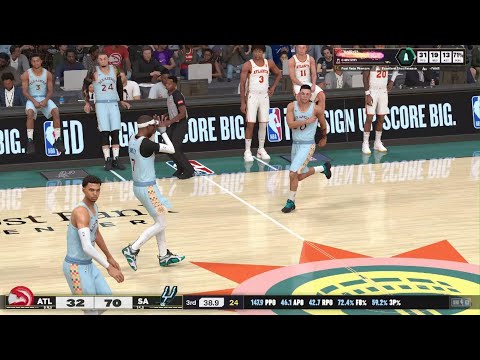 NBA 2K25 MyCAREER: Ep.79: Another 33-26-21 Triple-Double VS. The Hawks!