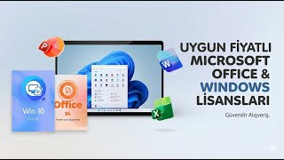 GERİ DÖNDÜ... UCUZ VE ÖMÜR BOYU WINDOWS VE OFFICE LİSANSLARI ALIN