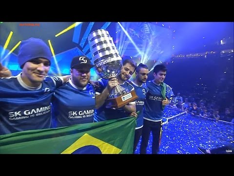 SK gaming ESL One 2016 World Champion! Winning moment vs. Liquid in Grand-final #CyberWins CAMPEÃ